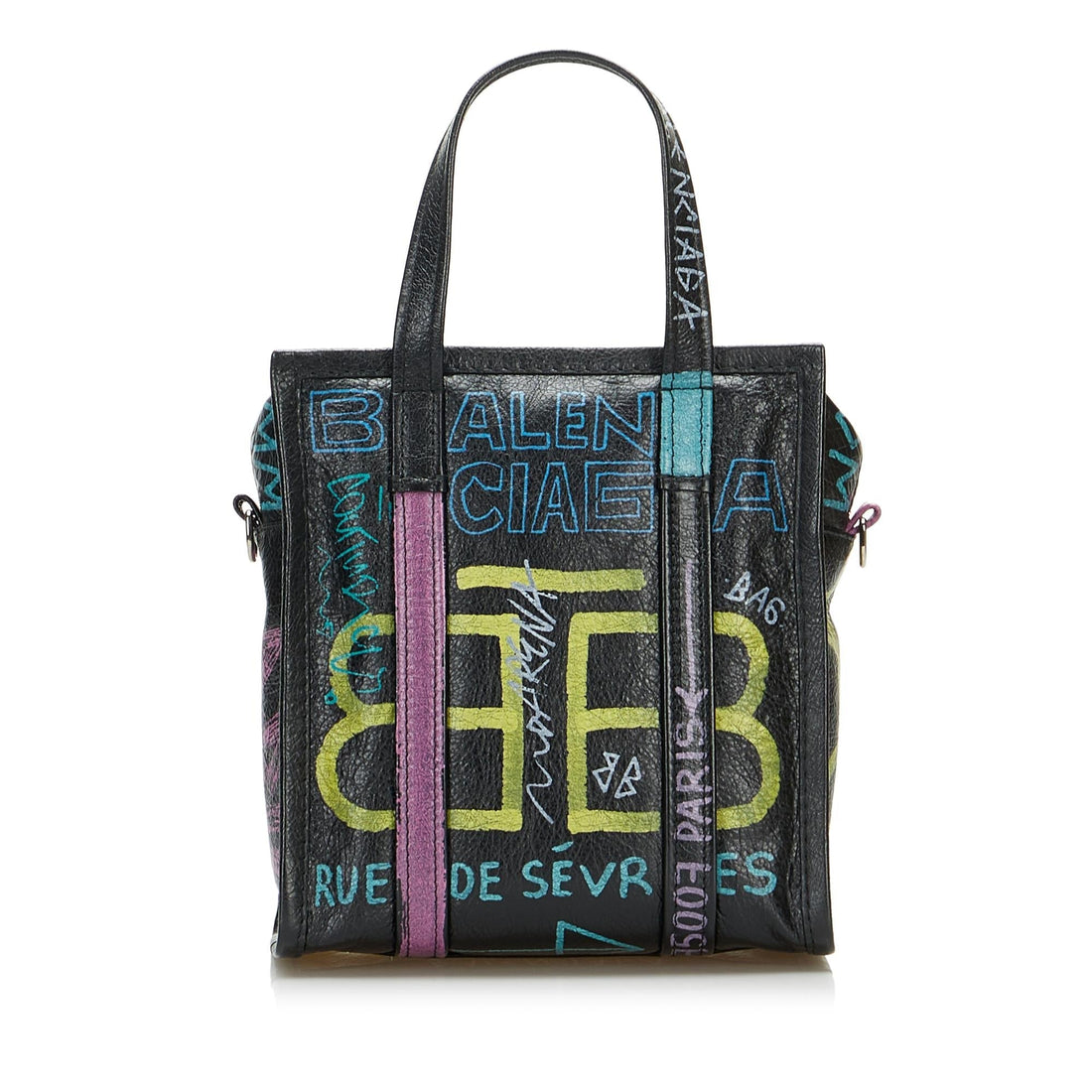 Balenciaga Graffiti Bazaar XS Shopper (MLB-W0iyzM)