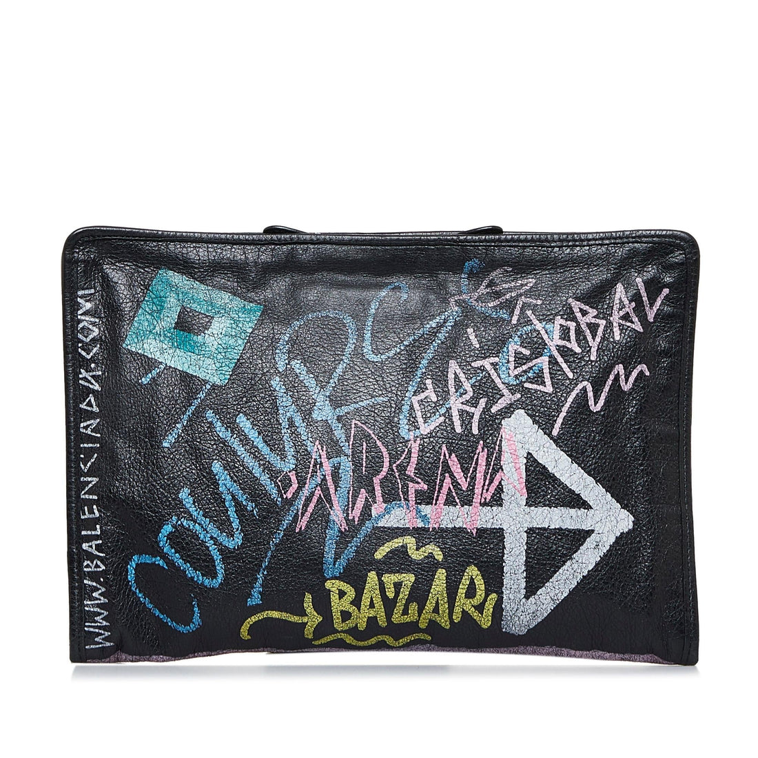 Balenciaga Graffiti Bazar Clutch Bag (MLB-3dtppR)