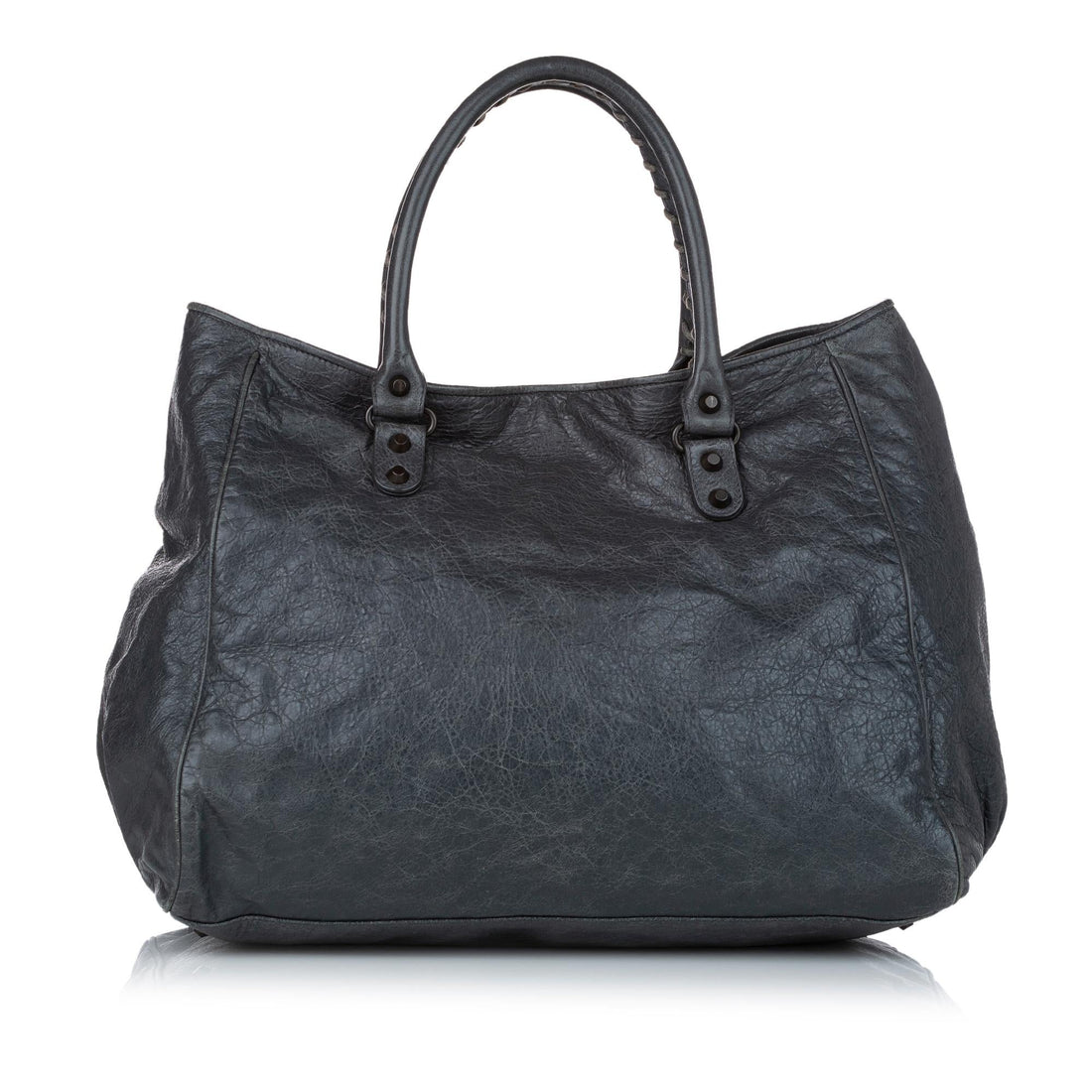 Balenciaga Large Motocross Sunday Lambskin Leather Tote Bag (MLB-28732)
