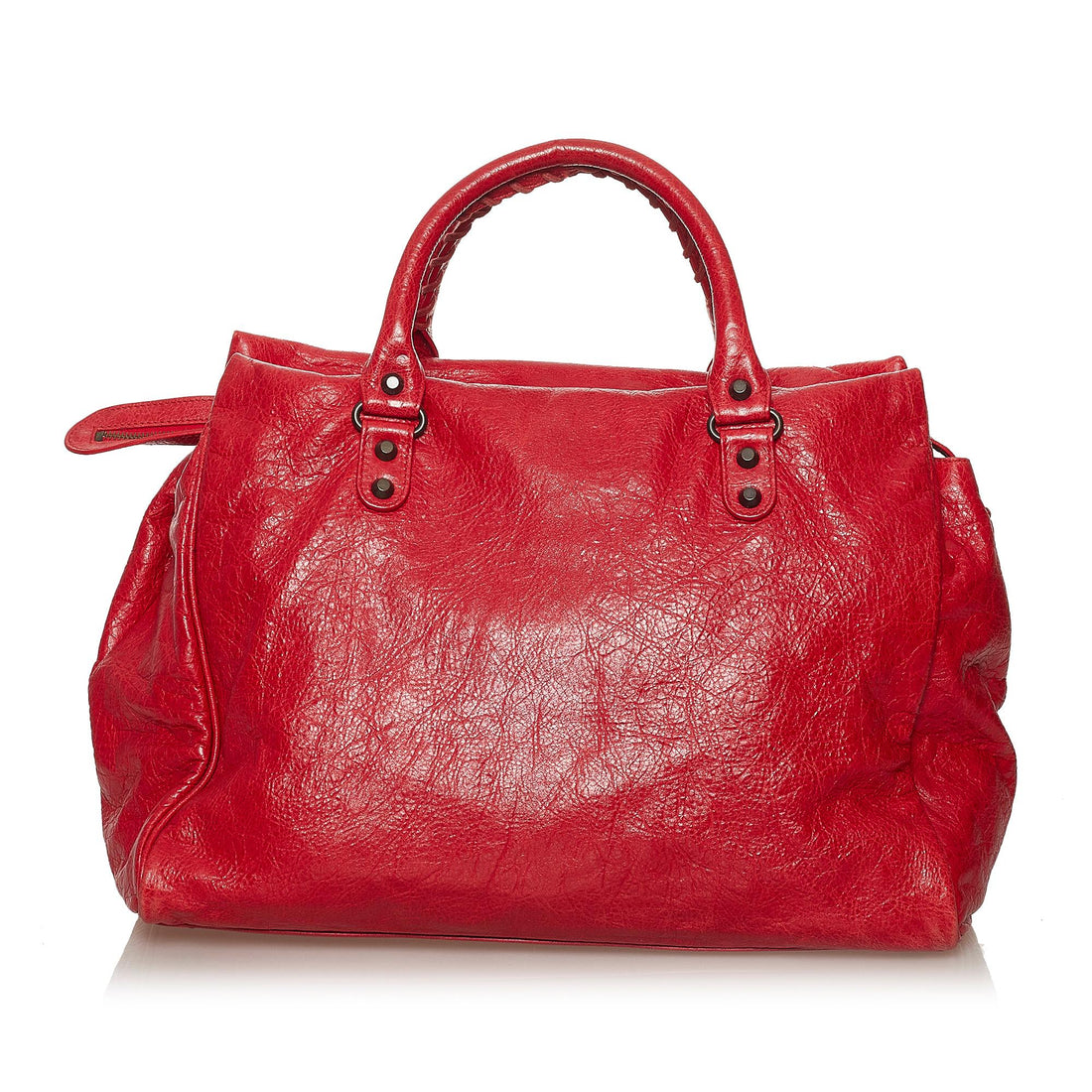 Balenciaga Large Sunday Lambskin Leather Tote (MLB-28390)