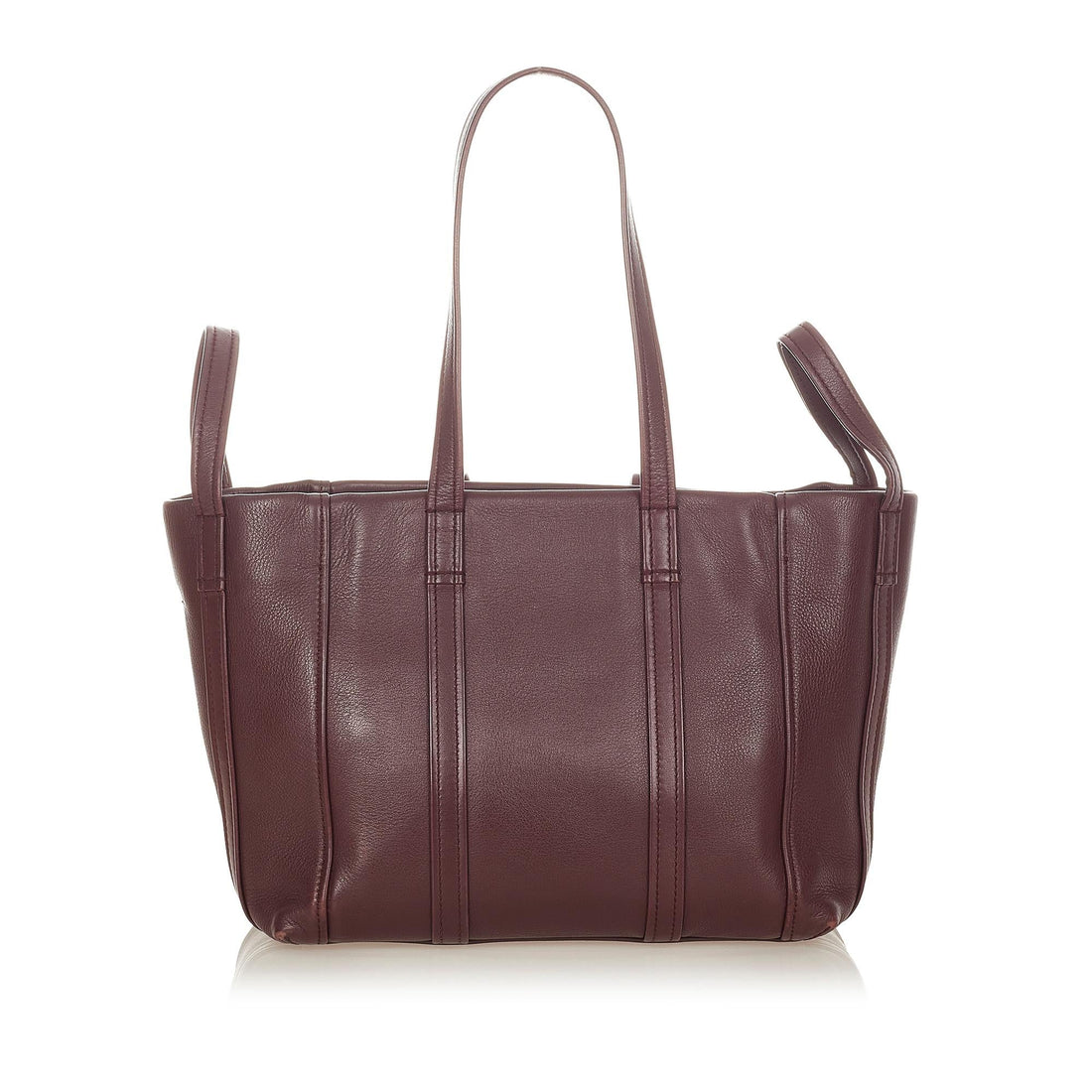 Balenciaga Laundry Cabas Leather Tote Bag (MLB-26247)