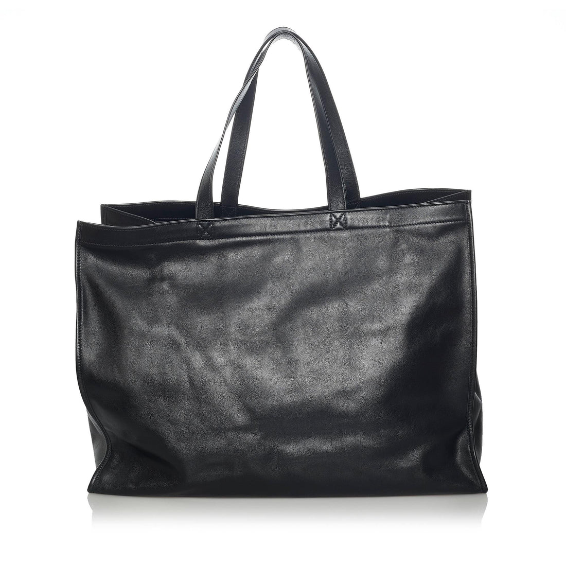 Balenciaga Medium Puppy and Kitten Leather Tote Bag (MLB-35044)
