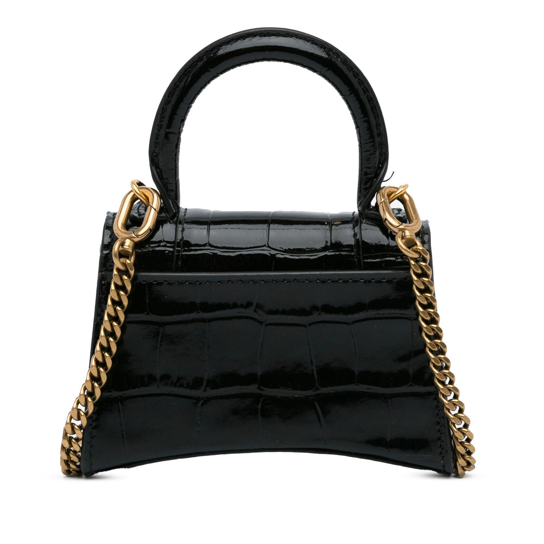 Balenciaga Mini Embossed Leather Hourglass (MLB-9K7ahx)