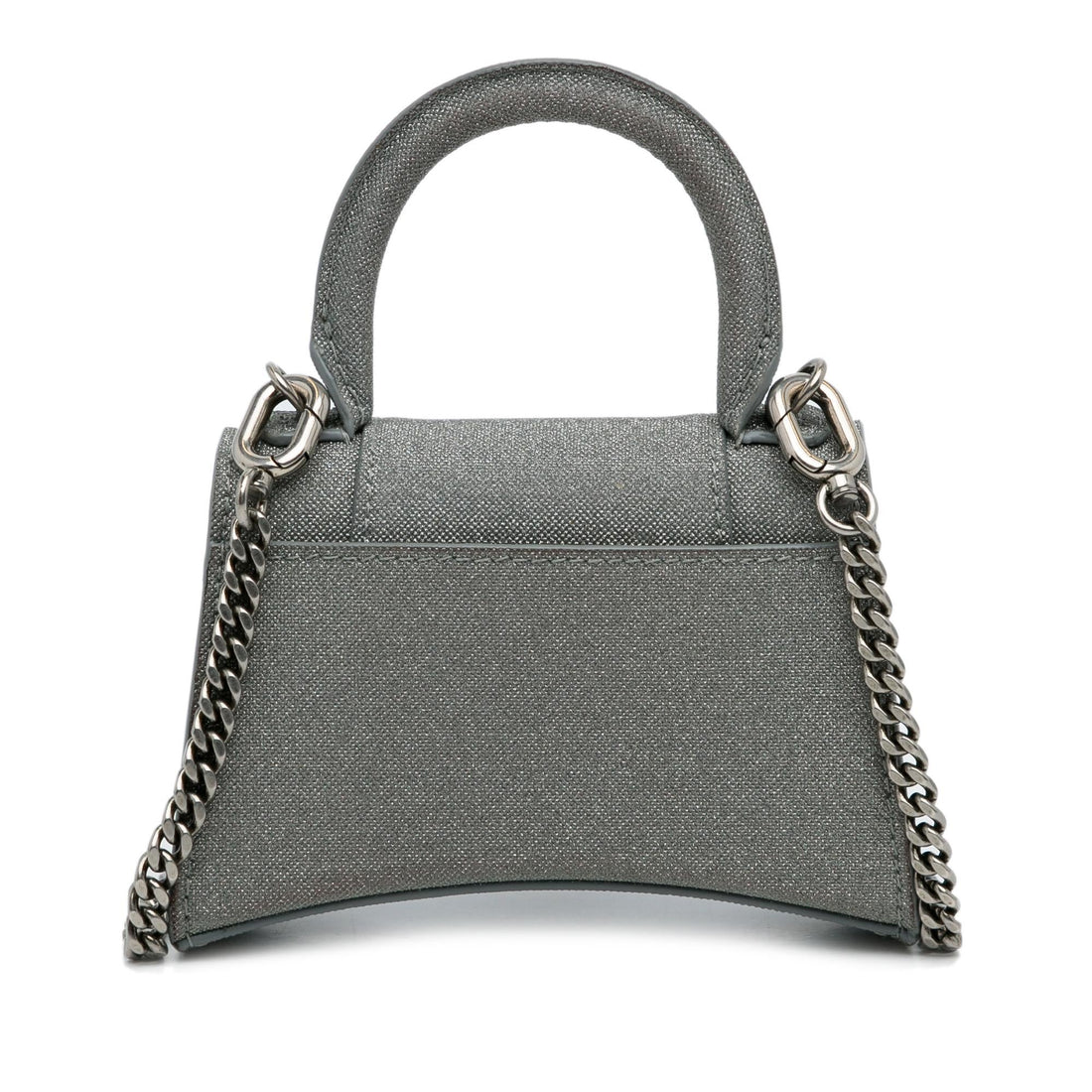 Balenciaga Mini Glitter Hourglass Satchel (MLB-4PU6FB)
