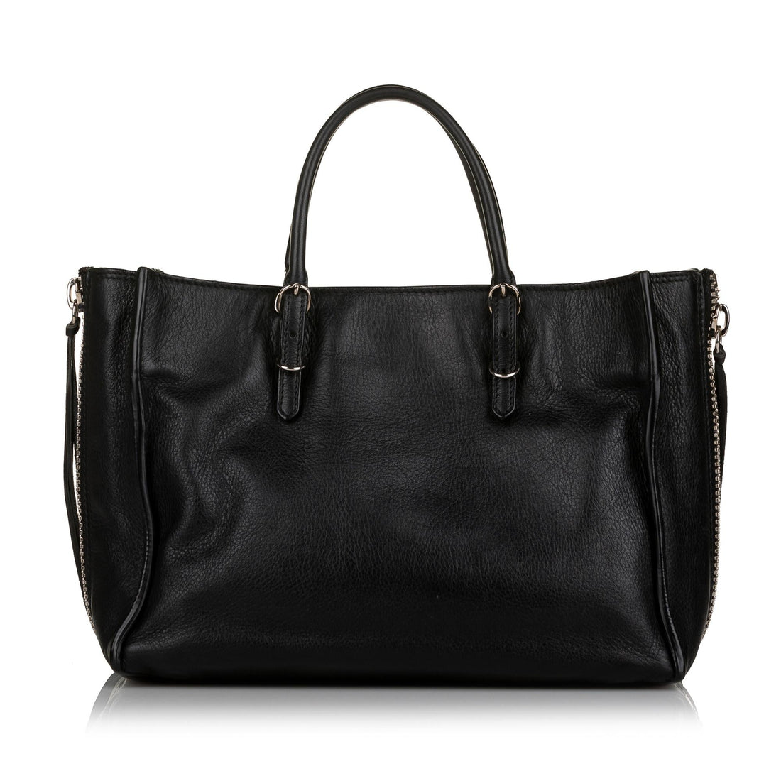 Balenciaga Mini Papier A6 Leather Zip-Around Handbag (MLB-33113)