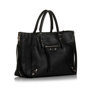 Balenciaga Mini Papier A6 Leather Zip-Around Handbag (MLB-33113)