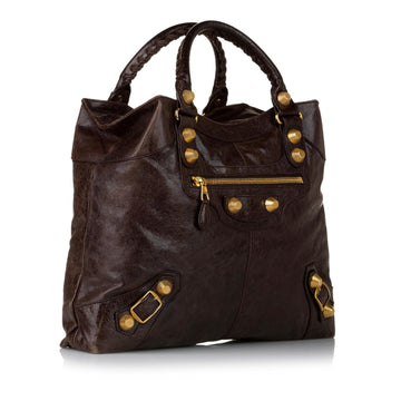Balenciaga Motocross Brief Giant 21 Leather Tote Bag (MLB-31589)