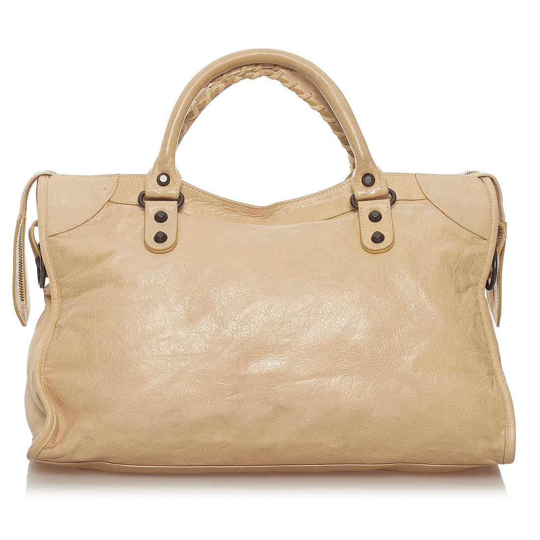 Balenciaga Motocross Classic City Leather Satchel (MLB-28235)