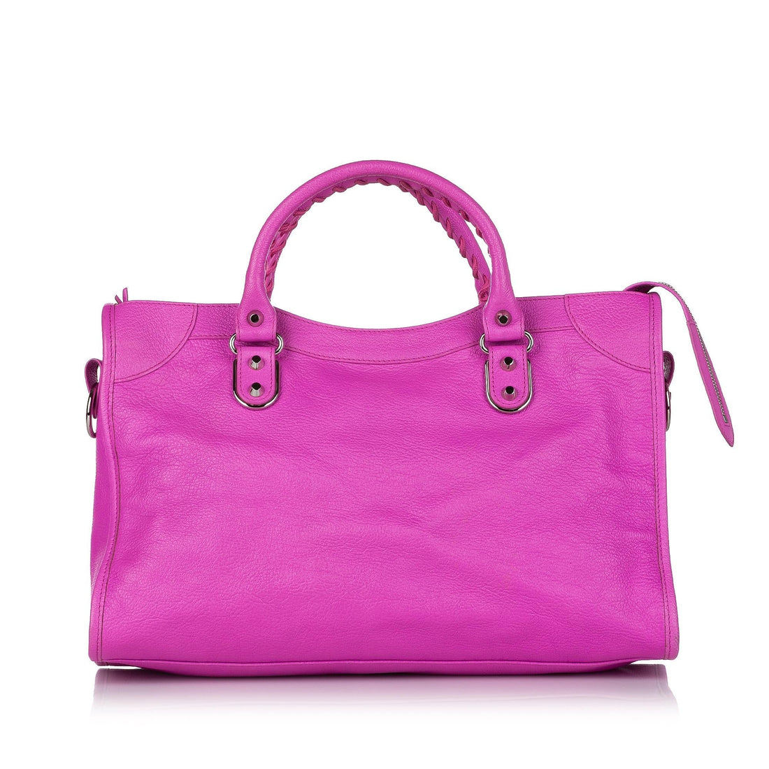 Balenciaga Motocross Classic City Leather Satchel (MLB-29032)