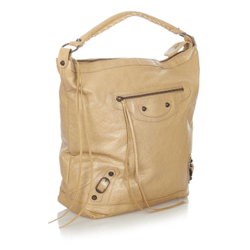 Balenciaga Motocross Classic Day Leather Shoulder Bag (MLB-23571)