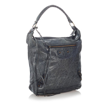 Balenciaga Motocross Classic Day Leather Shoulder Bag (MLB-26838)