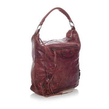 Balenciaga Motocross Classic Day Leather Shoulder Bag (MLB-30371)