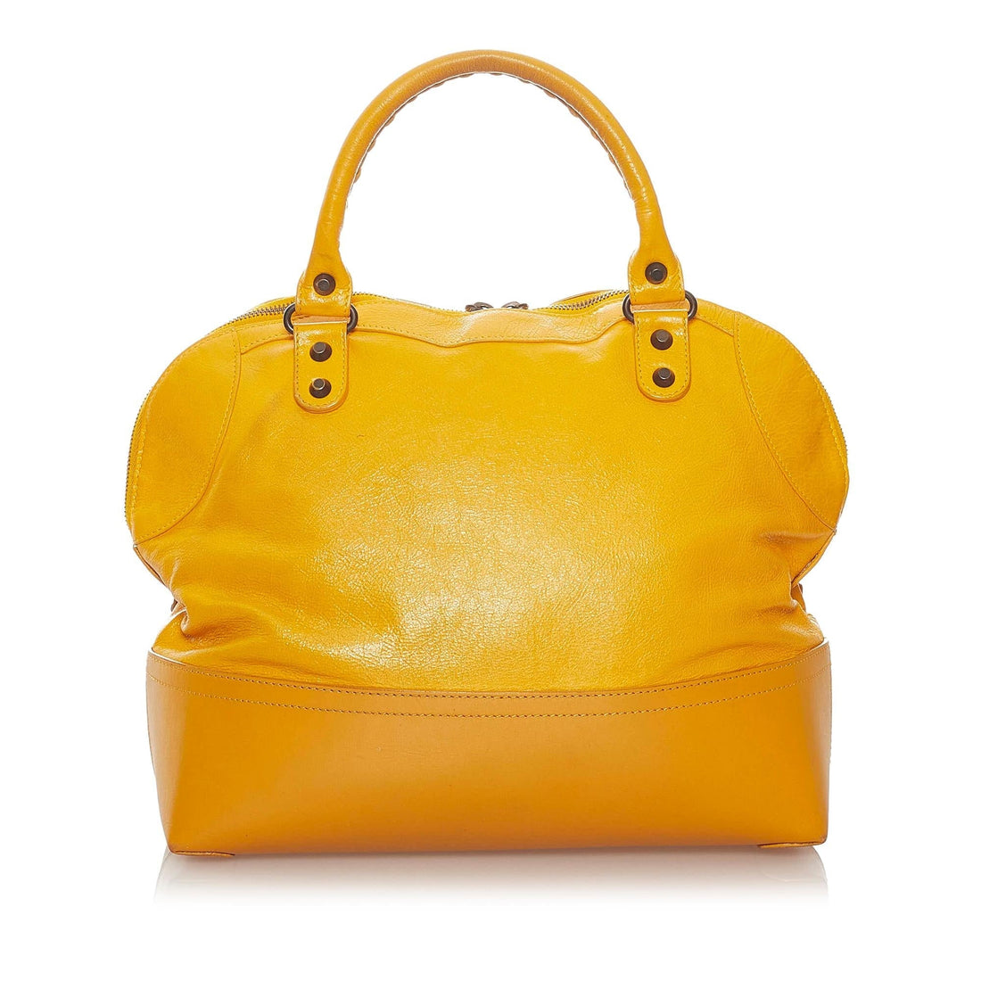 Balenciaga Motocross Classic Dome Leather Tote Bag (MLB-27999)