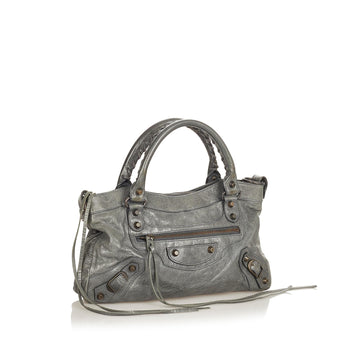 Balenciaga Motocross Classic First Leather Satchel (MLB-26212)