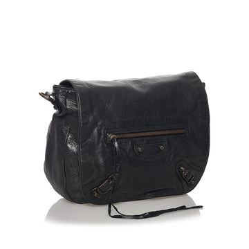 Balenciaga Motocross Classic Folk Crossbody Bag (MLB-31323)