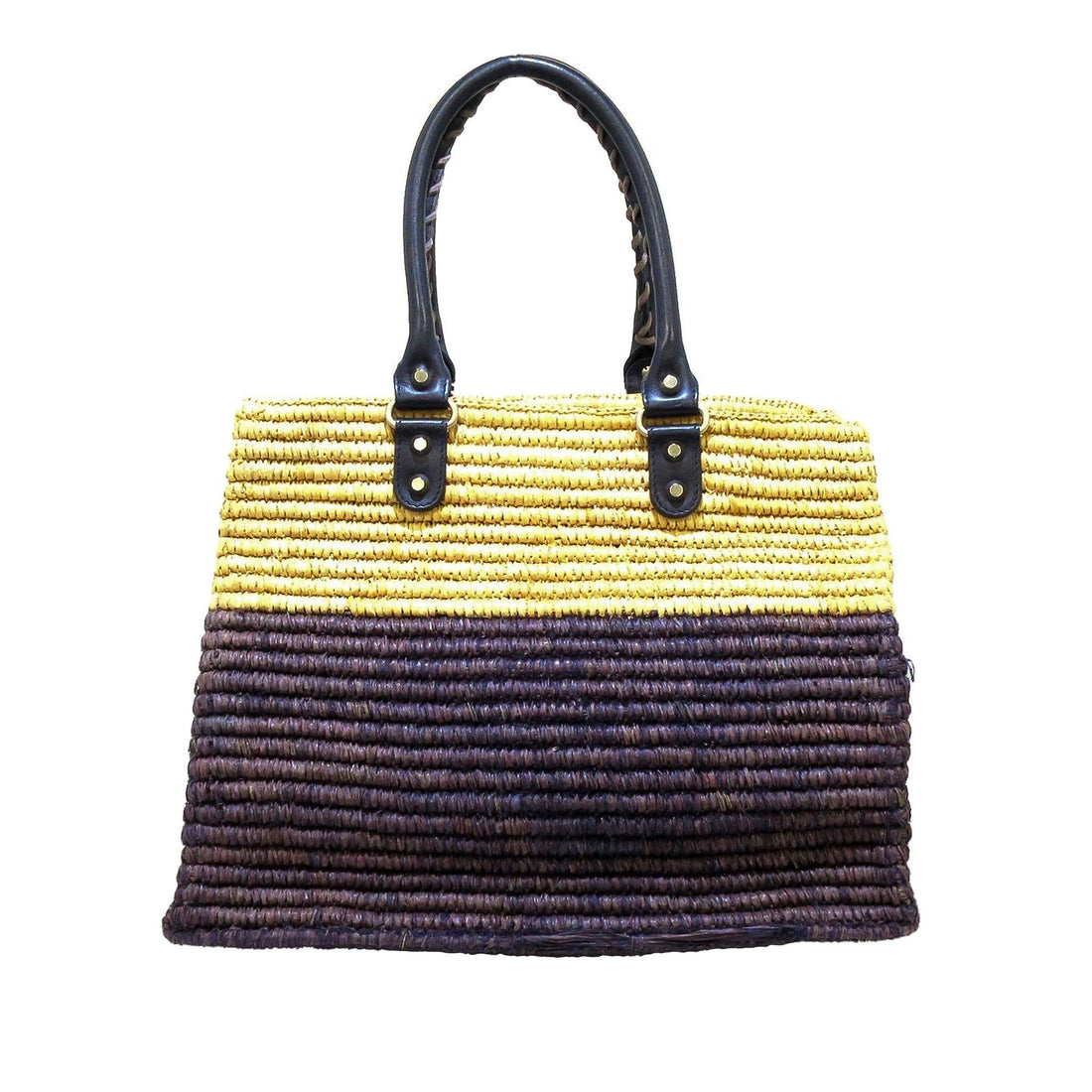 Balenciaga Motocross Classic Raffia Tote Bag (MLB-37719)