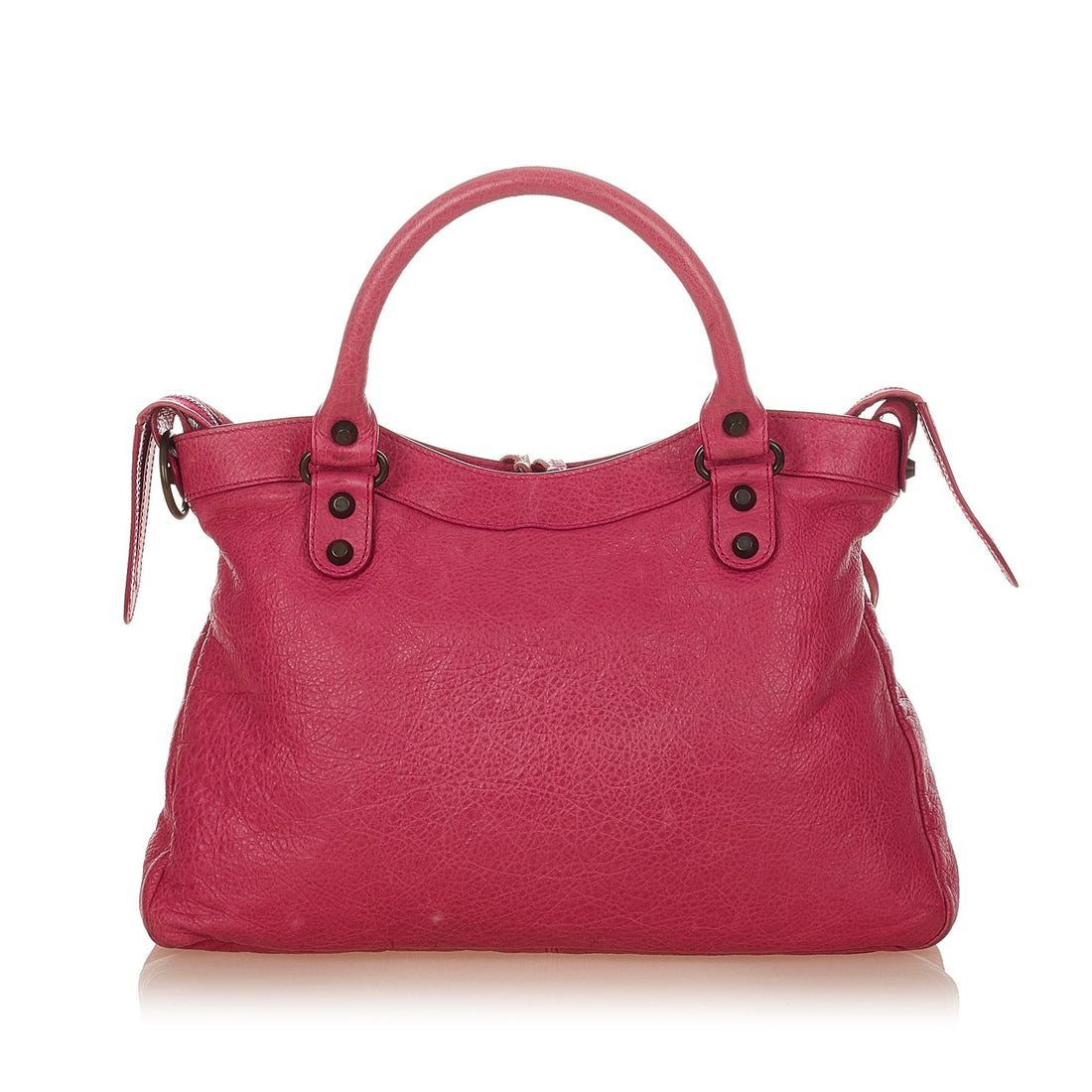 Balenciaga Motocross Classic Town Leather Satchel (MLB-25930)