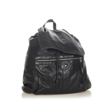 Balenciaga Motocross Classic Traveler S Leather Backpack (MLB-26426)