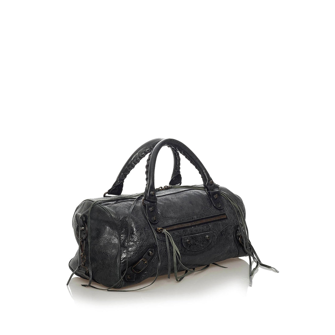 Balenciaga Motocross Classic Twiggy Leather Satchel (MLB-29211)