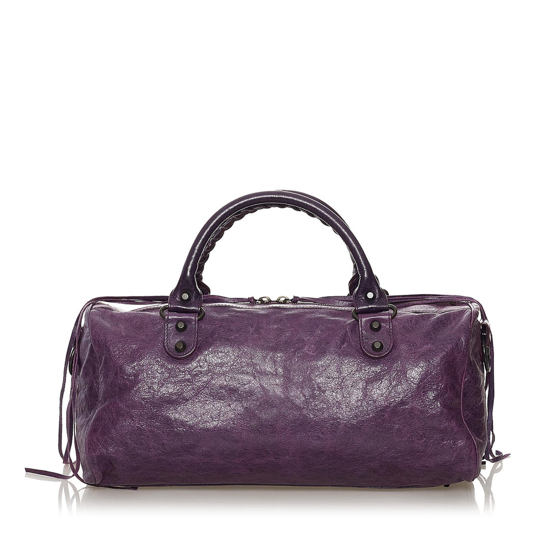 Balenciaga Motocross Classic Twiggy Leather Satchel (MLB-32992)