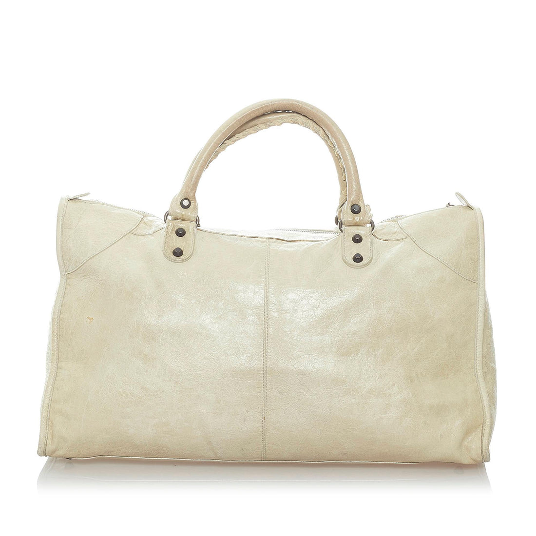 Balenciaga Motocross Classic Work Lambskin Leather Handbag (MLB-31878)
