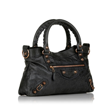 Balenciaga Motocross First Giant 12 Leather Satchel (MLB-33154)