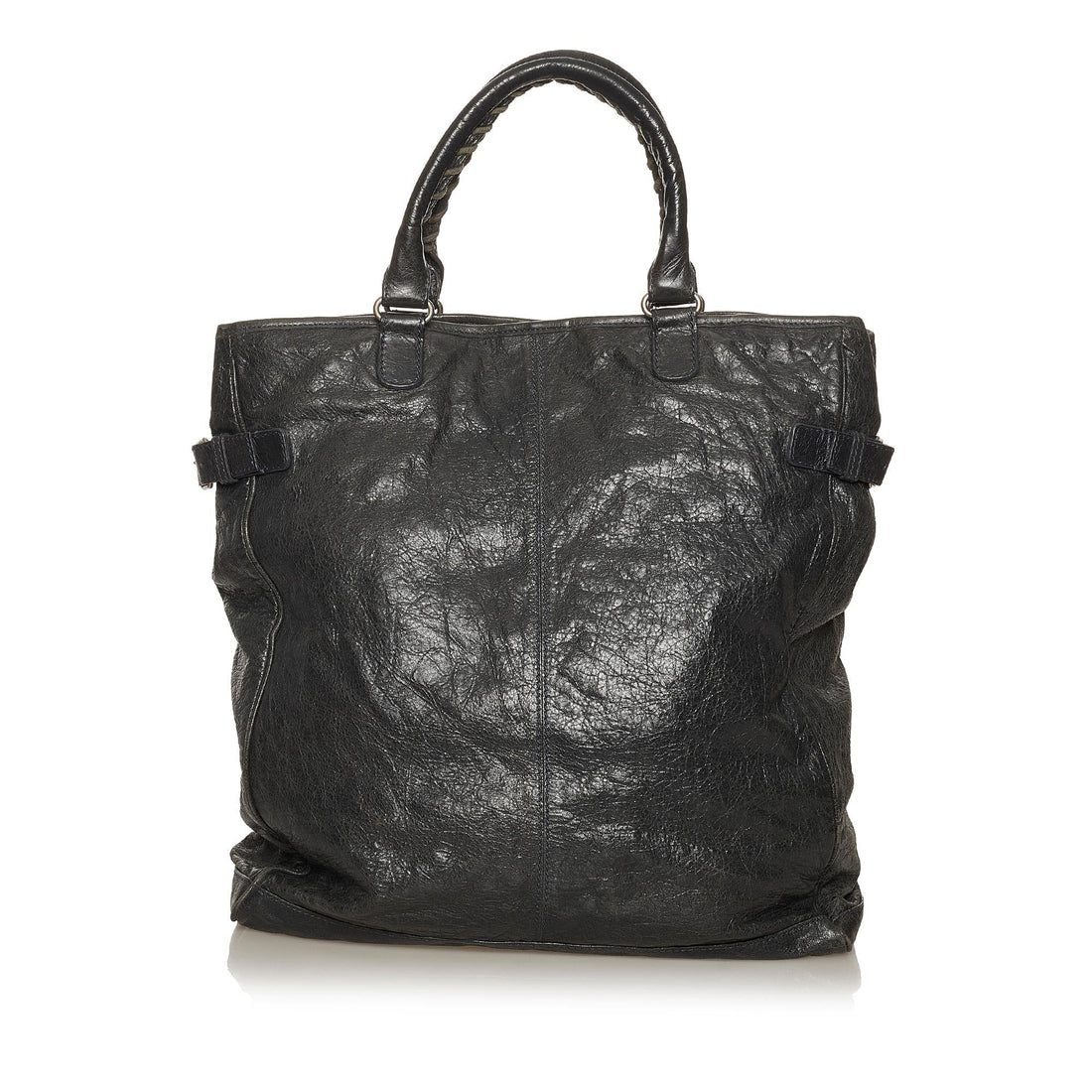 Balenciaga Motocross Hexagon Lambskin Leather Tote Bag (MLB-28781)