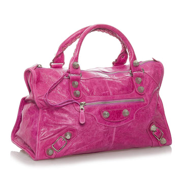 Balenciaga Motocross Leather Giant Brogues Work Bag (MLB-28227)