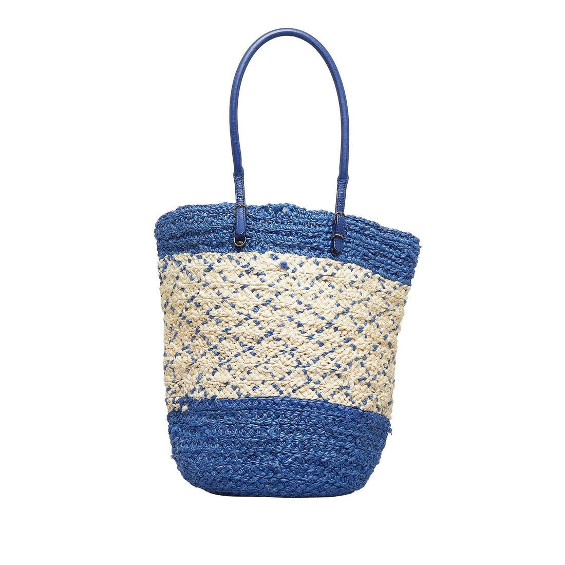 Balenciaga Motocross Panier Raffia Tote (MLB-Rpvzcu)