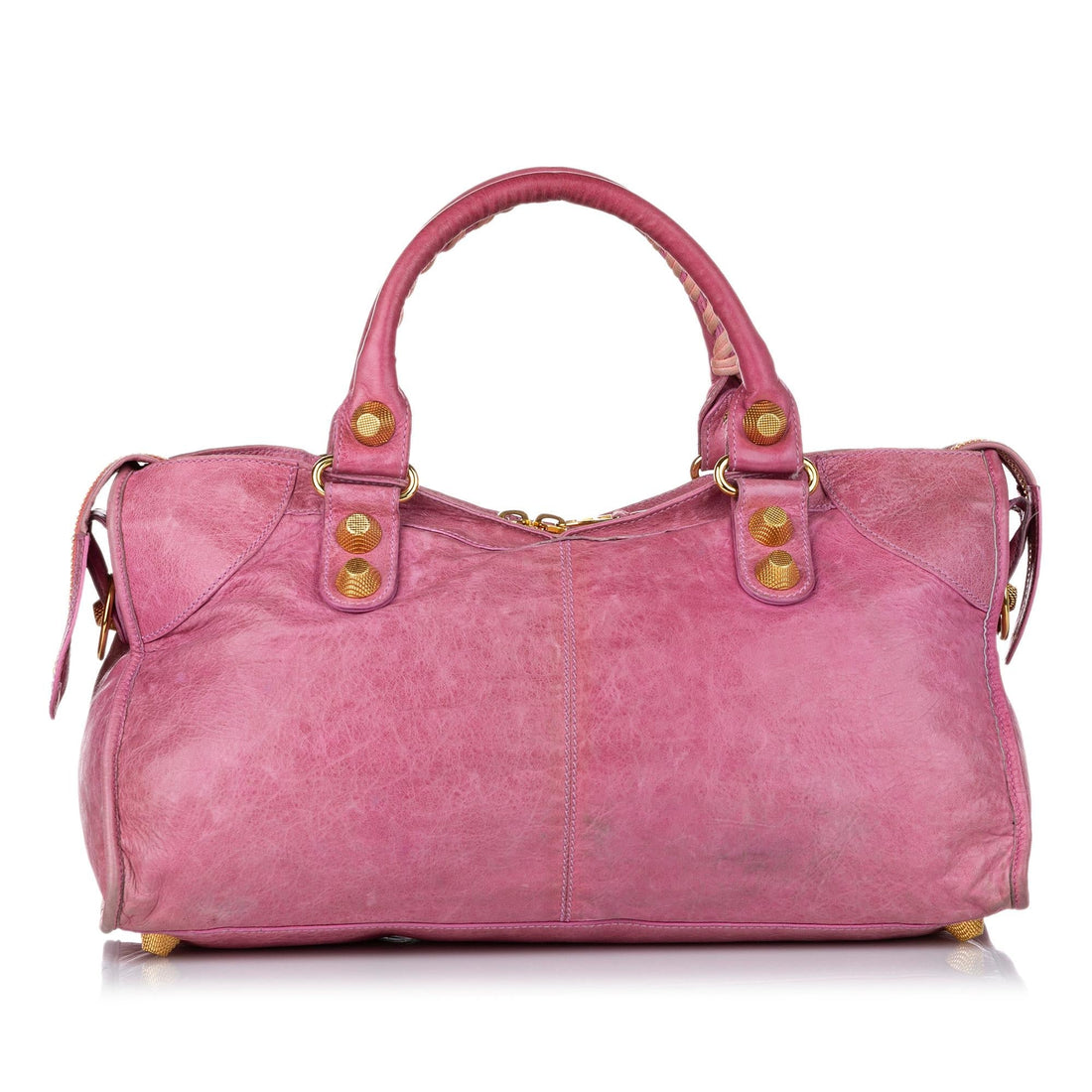 Balenciaga Motocross Part Time Giant 21 Leather Satchel (MLB-28722)
