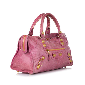 Balenciaga Motocross Part Time Giant 21 Leather Satchel (MLB-28722)
