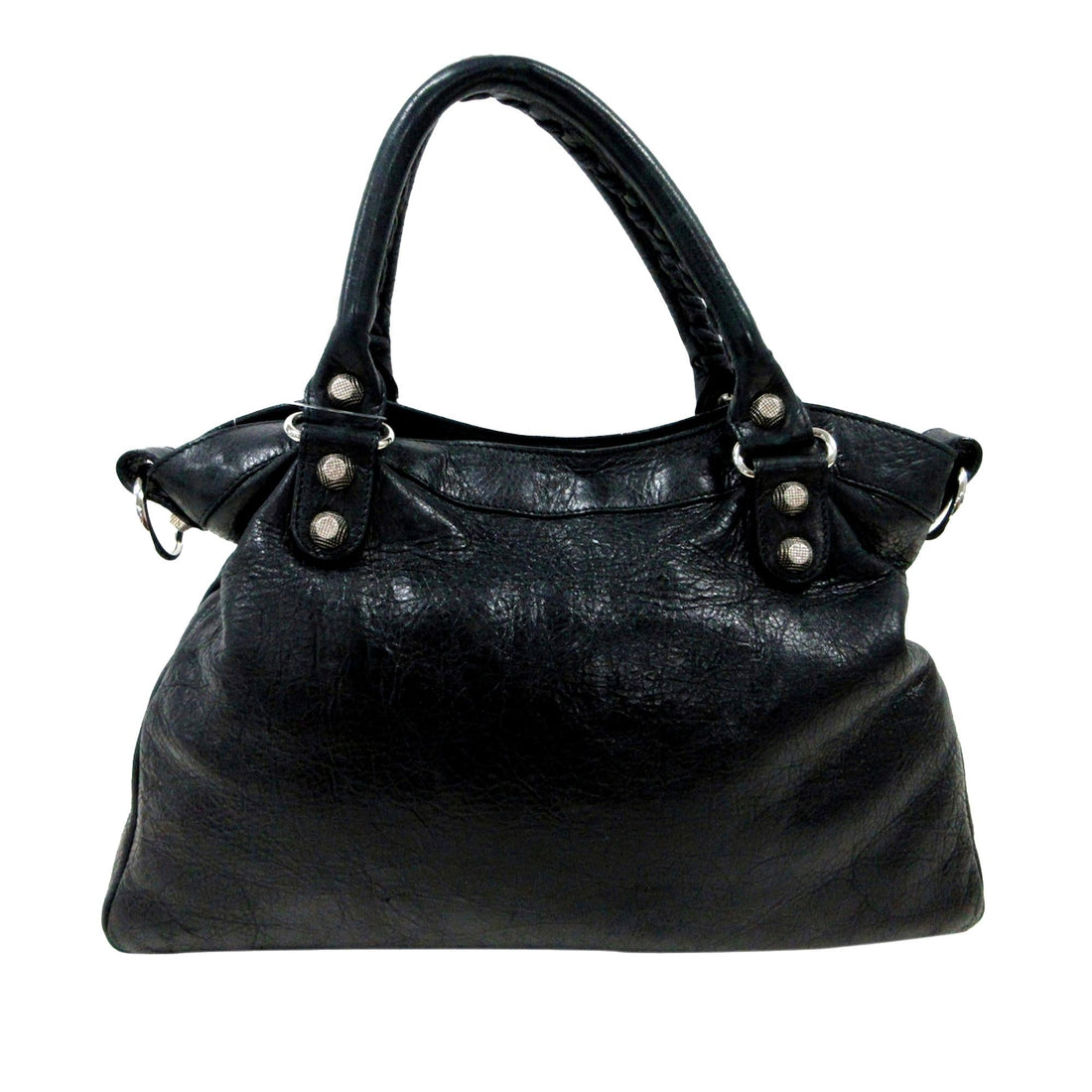Balenciaga Motocross Town Giant Leather Handbag (MLB-29337)