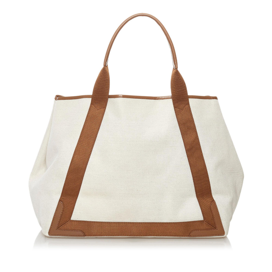 Balenciaga Navy Cabas Canvas Tote Bag (MLB-32636)