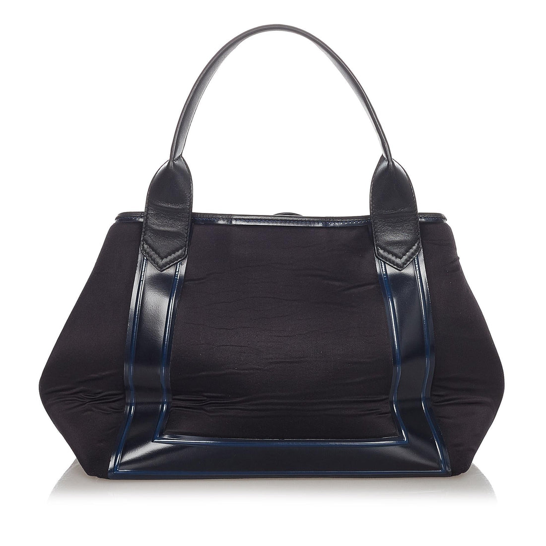 Balenciaga Navy Cabas S Canvas Tote Bag (MLB-22964)