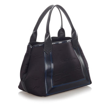 Balenciaga Navy Cabas S Canvas Tote Bag (MLB-22964)