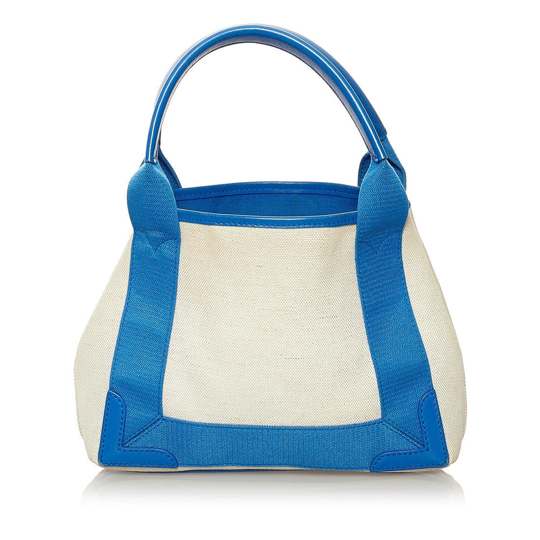 Balenciaga Navy Cabas XS Canvas Satchel (MLB-33098)
