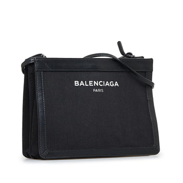 Balenciaga Navy Pochette M Crossbody (MLB-xmmUMh)