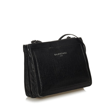 Balenciaga Navy Pochette S Canvas Crossbody Bag (MLB-28703)