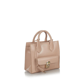Balenciaga Padlock All Afternoon Leather Satchel (MLB-26768)