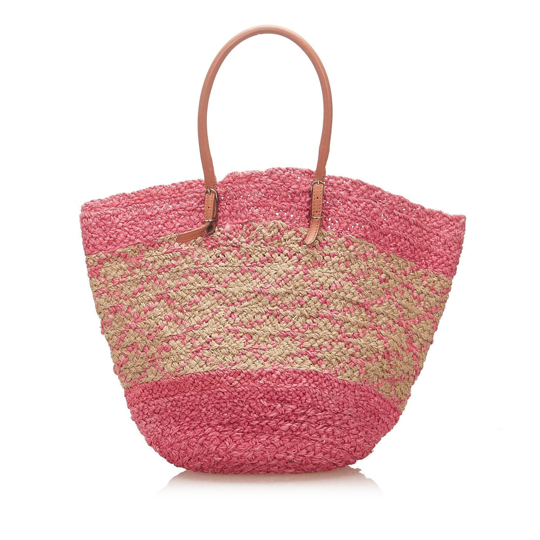 Balenciaga Panier Raffia Tote Bag (MLB-18408)