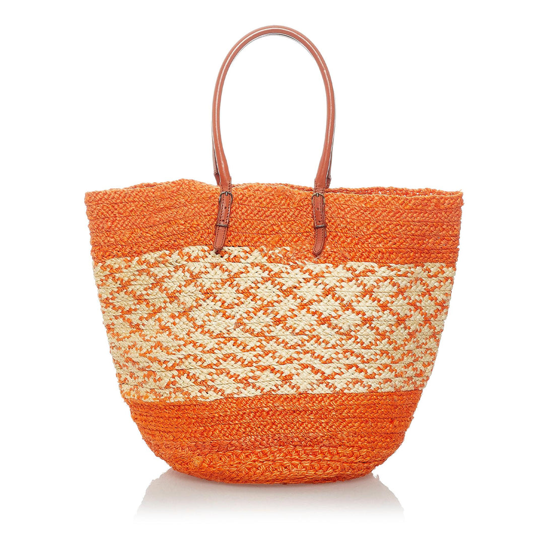 Balenciaga Panier Raffia Tote Bag (MLB-31175)
