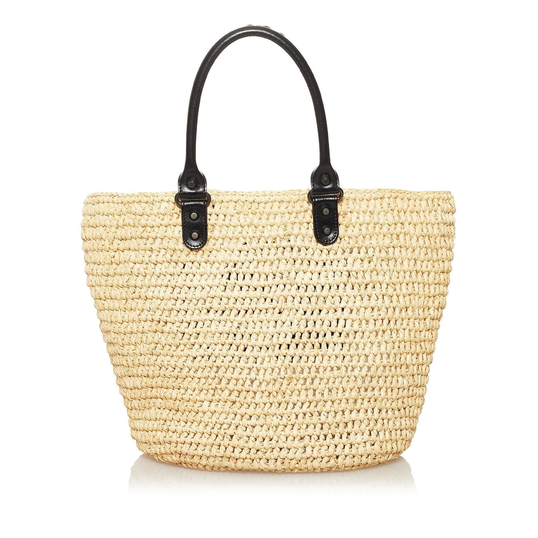 Balenciaga Panier Raffia Tote Bag (MLB-35038)