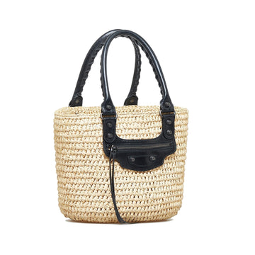 Balenciaga Panier Raffia Tote (MLB-00u0Ex)