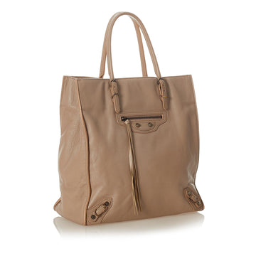Balenciaga Papier A5 Leather Tote Bag (MLB-24079)