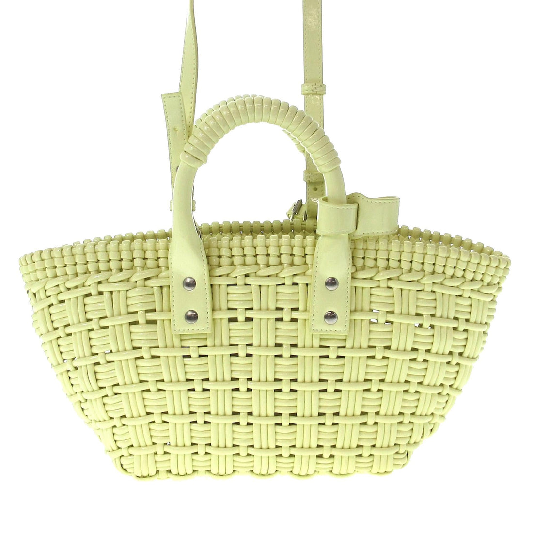 Balenciaga Patent Bistrot Panier XS (MLB-mbsior)