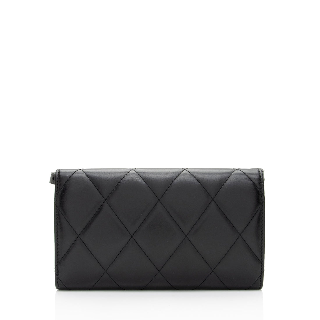 Balenciaga Quilted Calfskin B Phone Holder Crossbody Bag (SHF-wF8OTg)