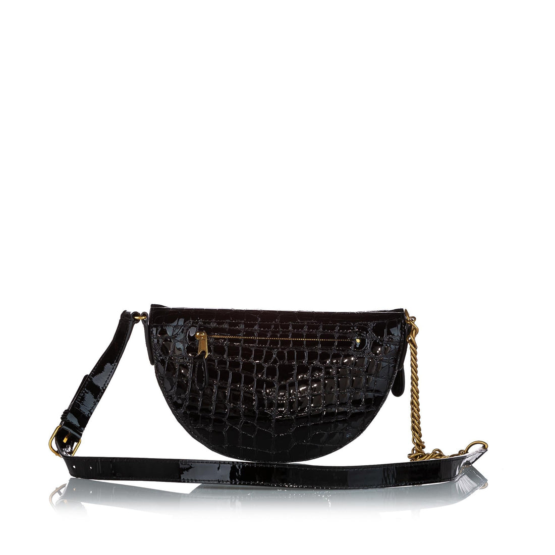 Balenciaga Souvenir Embossed Patent Leather Belt Bag (MLB-27024)