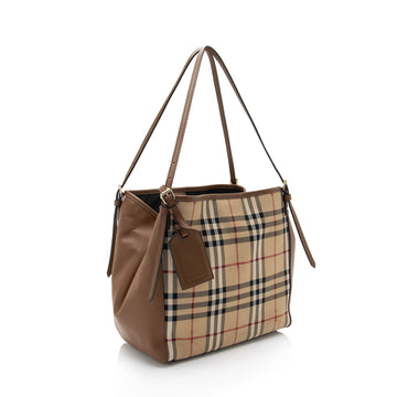 Burberry Horseferry Check Canterbury Small Tote