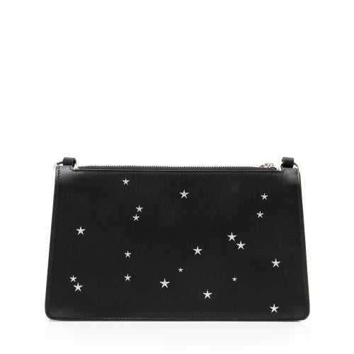 Burberry Leather Star Print TB Mini Pouch