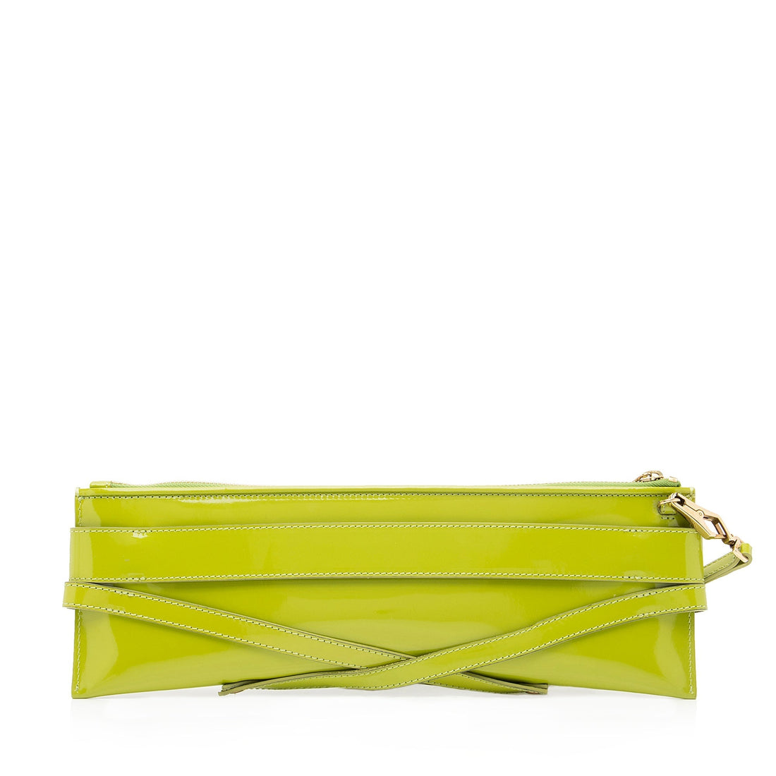 Burberry Patent Leather Parmoor Prorsum Clutch
